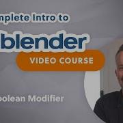 Blender Beginner Tutorial Boolean Modifier