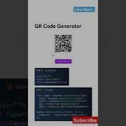 Simple QR Code Generator Using Javascript Javascript Shorts