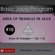 10 Area Of Triangle In Java