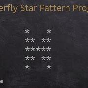 Butterfly Star Pattern Using Java Language Print Butterfly Pattern Use Java