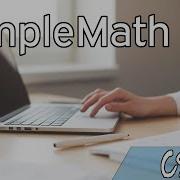 CSP Code SimpleMath