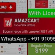 AmazCart Laravel Ecommerce System CMS Free Download By HOSTVILLA