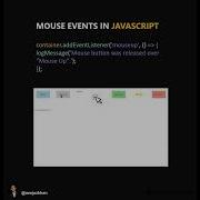 Learn About Mouse Event In Javascript Via Animation Javascript Tutorial Ai Animation