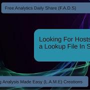 Splunk Tutorial Using A Lookup To Find New Systems In A Sourcetype FADS