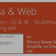 Difference Between String StringBuffer And StringBuilder In Java