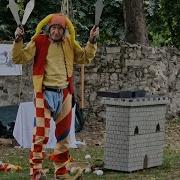 Medieval Festival At Barking Abbey The Jester The Falconer