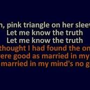Weezer Pink Triangle Karaoke Instrumental Lyrics ObsKure
