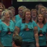 Cool Choir Man In The Mirror FLASHMOB