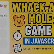 Fun JavaScript Game Tutorial Build Your Own Whack A Mole Game