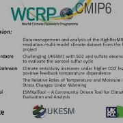 CMIP6 Analysis Session 4 Pm 21 April 2020