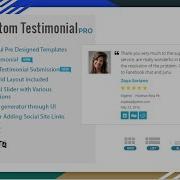 AP Custom Testimonial Pro Best WordPress Testimonial Plugin Custom Designed Testimonial