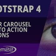 Bootstrap 4 Basics Slider Carousel Call To Action Buttons