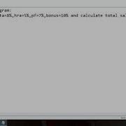 Java Programm Calculate Total Salary