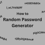 Password Generator Tutorial