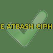 The Atbash Cipher 3 Solutions