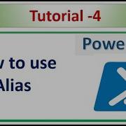 PowerShell Tutorial 4 How To Use Alias Alias In PowerShell