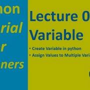Variables In Python Assign Values To Multiple Variables In Python Python Tutorial For Beginners