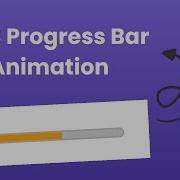 Progress Bar Animation Using HTML And CSS