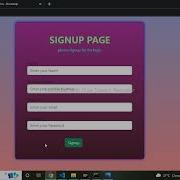 Страница регистрации в Angular с использованием Bootstrap