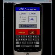 Temperature Converter App Simulation