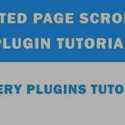 Tilted Page Scroll Plugin Tutorial JQuery Plugins Tutorial