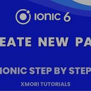 How To Create New Page In Ionic Ionic 6 Step By Step 2