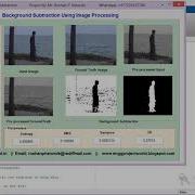 Background Subtraction Object Detection Using Image Processing