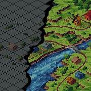 Pixel Art Timelapse Creating A Cozy Isometric Pixel World