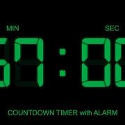 57 Minute Countdown Timer With Alarm On Start And Finish Time Glowing Digital Clock Timer Free