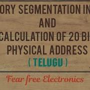 Memory Segmentation And Calculation Of 20 Bit Physical Address In 8086 Microprocessor 8086