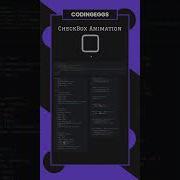Checkbox Animation Html Css Js Checkbox Animation