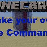 Minecraft One Command Tutorial 1 The Basics