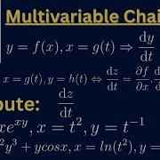 Chain Rule For Multivariable Calculus Z F X Y X G T Y H T Explained