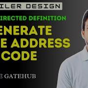 SDD To Generate Three Address Code SDT Compiler Design