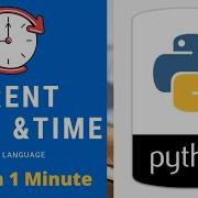 How To Create Program For Get Current Date And Time Import Datetime Function Shorts Python