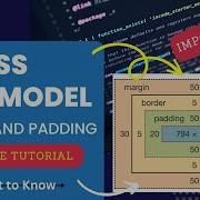 CSS Box Model In Hindi Margin And Padding All About To Know Web Development Boxmodel
