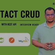 E07 Contact Management System Backend Project Spring Boot MySQL CRUD REST API