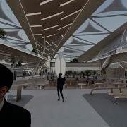 Detroit Hyperloop Station Animation