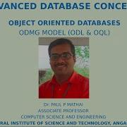 ADVANCED DATABASE CONCEPTS PART 5 OBJECT ORIENTED DATABASES ODMG MODEL ODL OQL