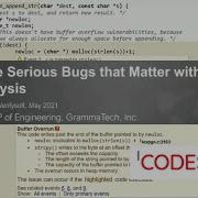 Finding The Serious Bugs That Matter With Advanced Static Analysis 170