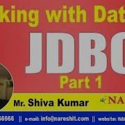 JDBC Tutorials Working With Data Part 1 Advanced Java Mr Shiva Kumar