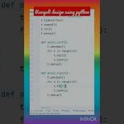 Best Rangoli Design In Python Pythonworld8443 Best Rangoli Python Graphics Shorts Design