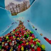 5000 Bouncy Balls Waterslide