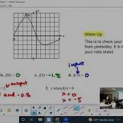Unit 4 Lesson 3 Interpreting Using Function Notation