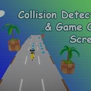 Unity Endless Game Part 8 Collision Detection Game Over Screen