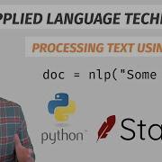 Processing Text Using Stanza
