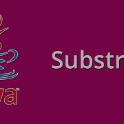 Substring In Java Java Programming For Beginners