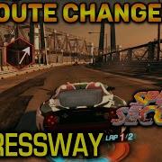 What A TRAIN WRECK Of A Route Changer On The Expressway Split Second