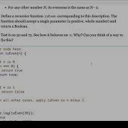Eloquent JavaScript Read Along Functions Exercises Recursion