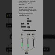 Binary Counter Sequencing In Max MSP Gen